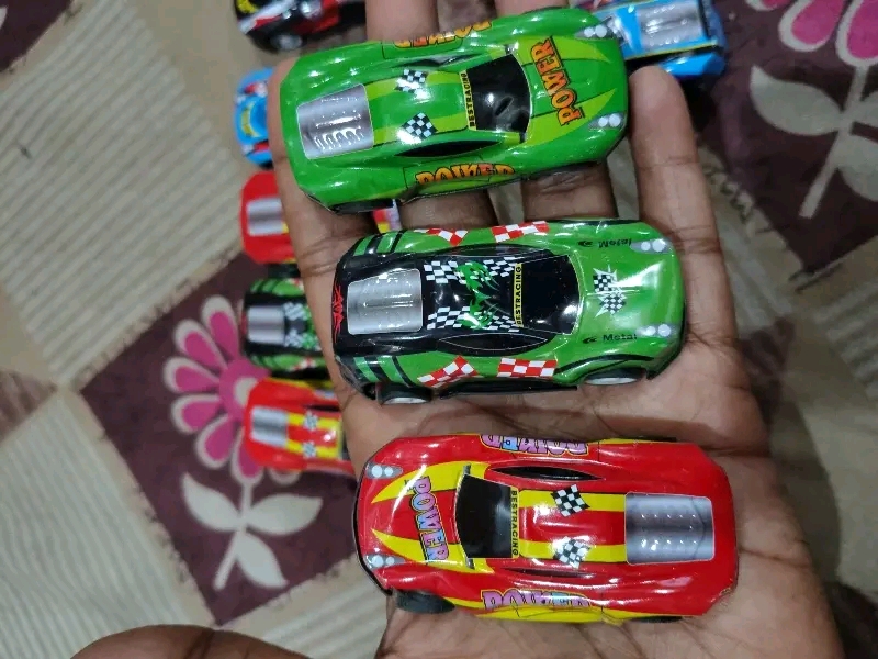 APS  Racing Mini Diecast Car Models Set for Kids Pull Back Vehicles Metal Alloy Car Play Set Toy( pack of 12) - Shiva Nandhini 