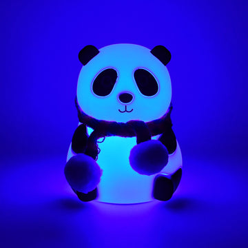 Panda 7-Color LED Silicone Touch Lamp (1 Pc) - Shiva Nandhini 