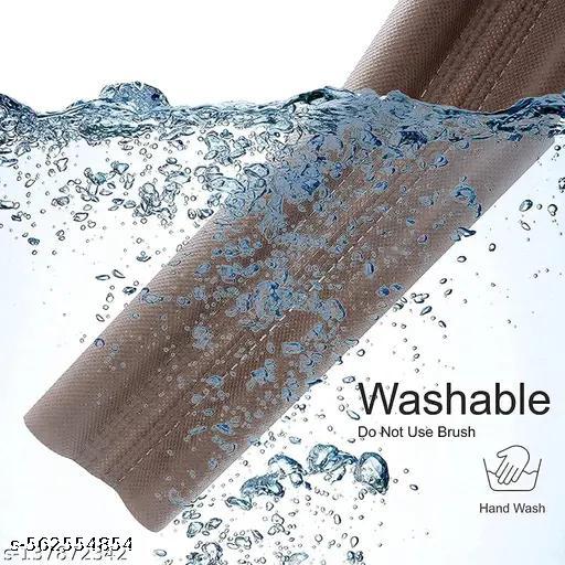 39" Door Bottom Seal Strip (Pack of 2) – Soundproof Draft Stopper & Gap Filler – Energy Saving, Blocks Dust, Noise & Insects – Brown - SkyLux Store