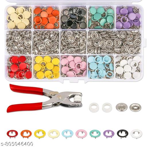 100pc Thickened Snap Fasteners Kit Metal Copper Five Claw Buckle Set with Hand Pressure Pliers Tool DIY Sewing Buttons Set for Clothing Sewing and Crafting Revat Machine v45 - smartfinds.ml