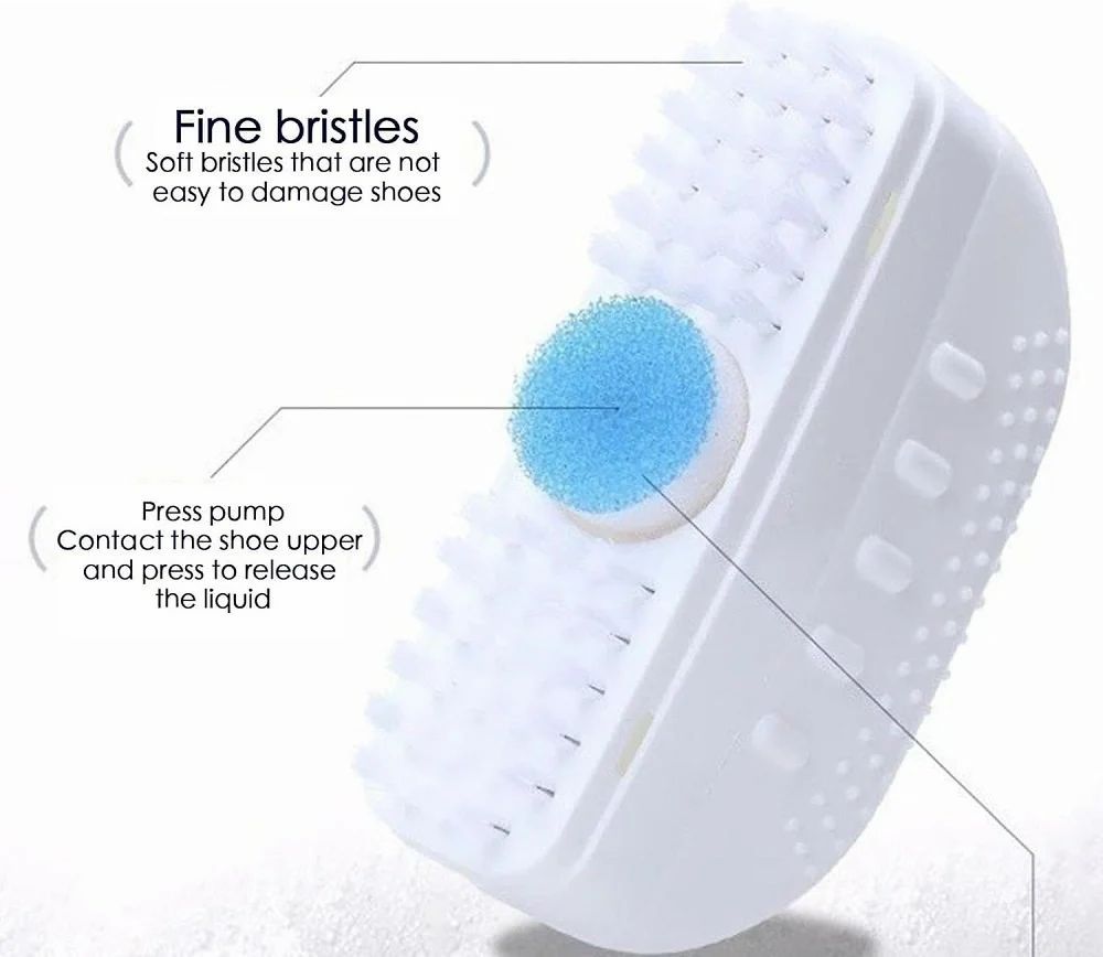 2 in 1 Shoes Cleaner Shoe Cleaning Brush - Totnox 