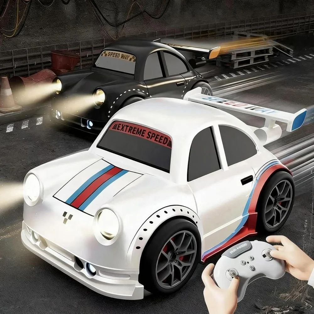 Mini Rc Intelligent Sensor Stunt Car Mini Dream Racing Car Follow Me Escape Mode Fall Resistant Car - Totnox 