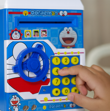 Electronic Piggy Bank ATM with Password for Kids Savings - Totnox 