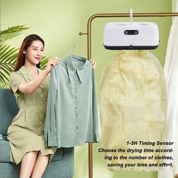 Portable Electric Clothes Dryer with Hot Air Circulation – Compact & Foldable - Totnox 