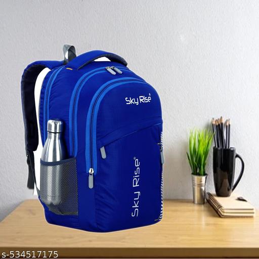 Premium Multipurpose Backpack | Waterproof School & College Bag for Boys & Girls | Durable Travel Laptop Bag with Stylish Design & Bottle Holder