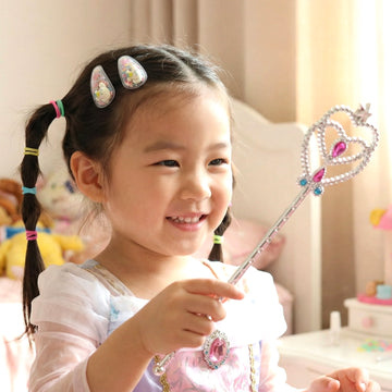 Girls Hair Accessories Kit – Colourful Styling & Play Set - UniFinds 