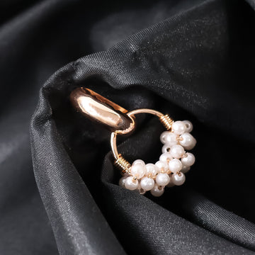 Double Pearl Stud Earrings – Elegant Fashion Accessory - UniFinds 