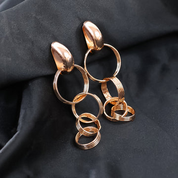 Gold Drop Earrings – Elegant & Lightweight Design - UniFinds 