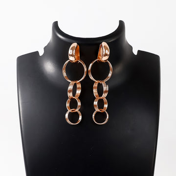 Gold Drop Earrings – Elegant & Lightweight Design - UniFinds 