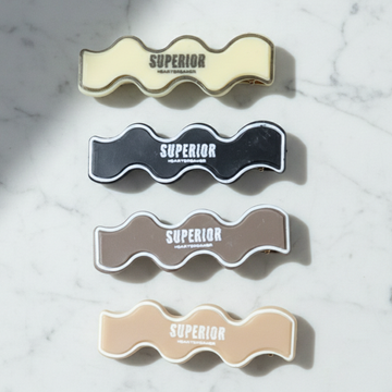 Premium Fashion Hair Clips – Superior Curved Snap Hold Set - UniFinds 