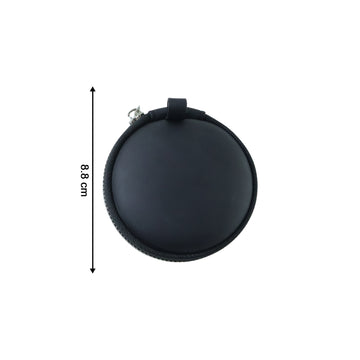 Earphone Carrying Case – Compact Hard Shell with Zipper Closure - UniFinds 
