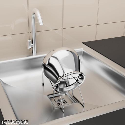 Stainless Steel Rice Pot Drain Stand | Noodles Strainer | Cooked Rice Strainer Stand|Hands Free Rice Drainer Stand