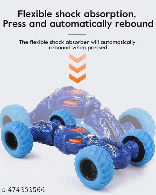 Kid Pull Back Monster Telescopic Non Electric Car Toy With Press-Pull-Leave Feature Run On Any Surface Without Battery Friction Powered Toy ( MULTI COLOUR ) - Varacart