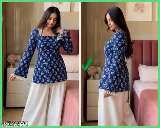 Trending women short kurti - Veliora 