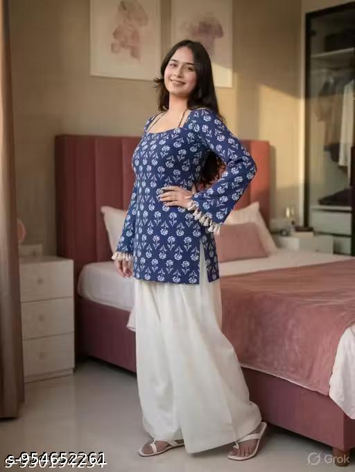 Trending women short kurti - Veliora 