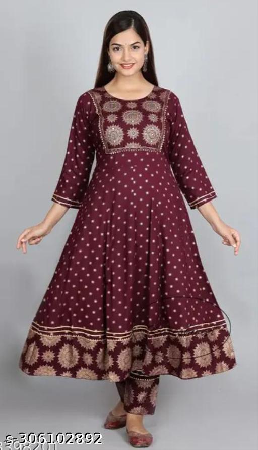 STYLISH POYAL PRINT KURTA,PANT AND DUPATTA - Velorabeauty