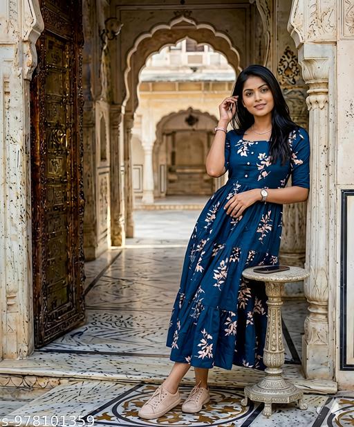 Jaipuri New Gown - Velorabeauty