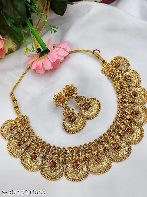 NEW DEGINER MATT FT CODE JEWELLERY SET  - Velorabeauty