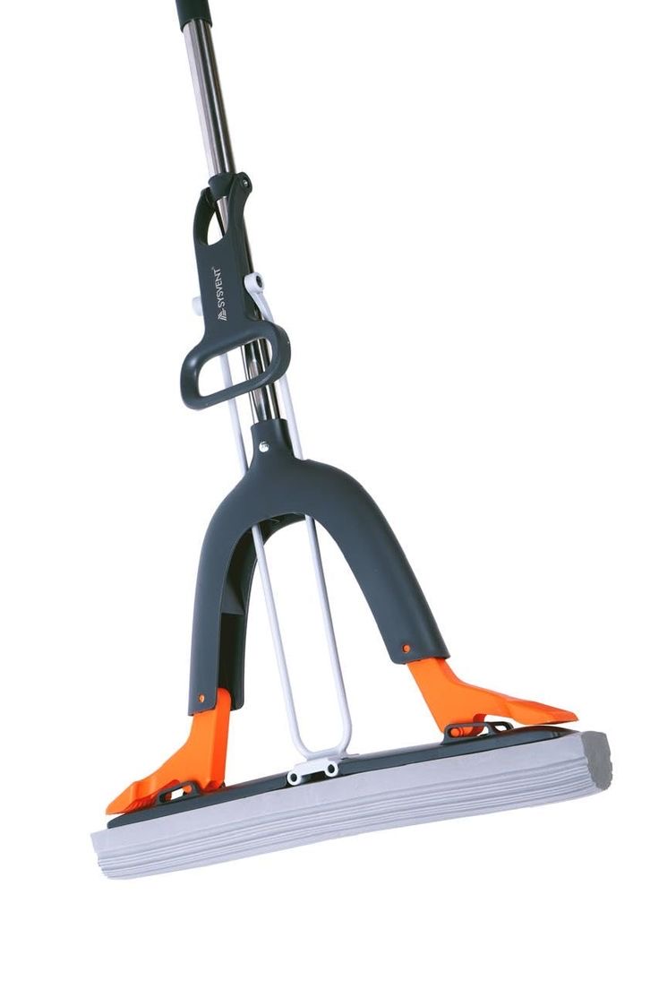  Velora Self-Wringing Butterfly Sponge Mop - Velora