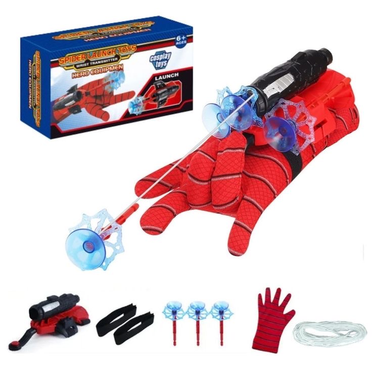 Velora Hero Web Shooter Wrist Toy Set for Kids – Soft Sticky Balls - Velora