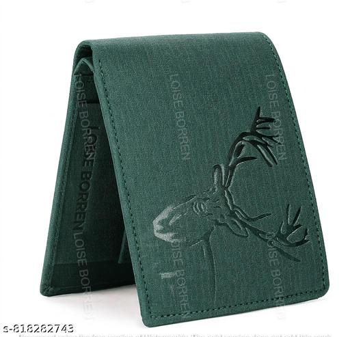 Embossed Canvas Leather Wallet for Men | Credit/Debit Card Trendy - WYNAMIX store