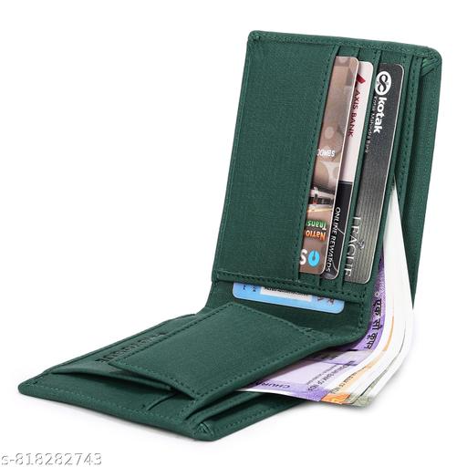 Embossed Canvas Leather Wallet for Men | Credit/Debit Card Trendy - WYNAMIX store