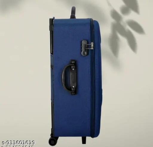  Latest Men Women Fancy Modern Suitcase Trendy Hand Bags Trolly Bags with Wheels Combo - WYNAMIX store