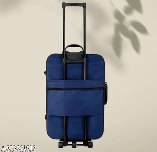  Latest Men Women Fancy Modern Suitcase Trendy Hand Bags Trolly Bags with Wheels Combo - WYNAMIX store