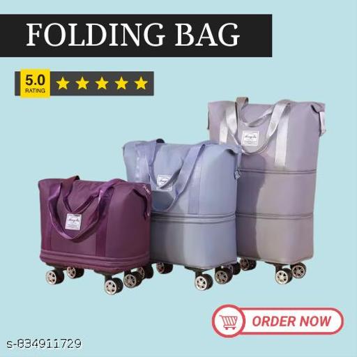 Rolling Duffle Bag with Wheels, Expandable Foldable Duffle Bag with Wheels and Handle for Travel, Rolling Luggage Bag Carry on Duffel Bag, Wheeled Travel Duffle Bag, Large Weekend Bag - WYNAMIX store