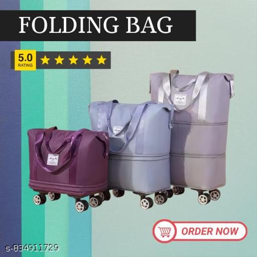 Rolling Duffle Bag with Wheels, Expandable Foldable Duffle Bag with Wheels and Handle for Travel, Rolling Luggage Bag Carry on Duffel Bag, Wheeled Travel Duffle Bag, Large Weekend Bag - WYNAMIX store
