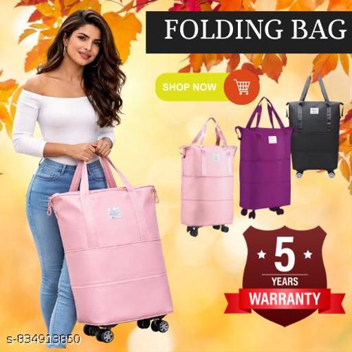 Rolling Duffle Bag with Wheels, Expandable Foldable Duffle Bag with Wheels and Handle for Travel, Rolling Luggage Bag Carry on Duffel Bag, Wheeled Travel Duffle Bag, Large Weekend Bag - WYNAMIX store