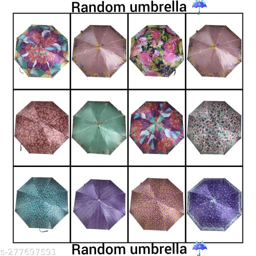 Beautiful RANDOM design printed Umbrella  set combo for regular use . Pack of 2 - WYNAMIX store