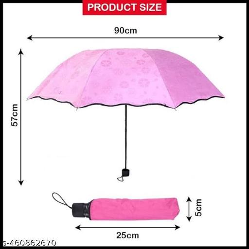 Light And Beautiful Travel Magic Umbrella, Water Contact Gets Pattern Automaticly, Strong, Cute Designs, Folding Umbrella for Rain, Sun 2 Persons Adult Kids & Women - WYNAMIX store