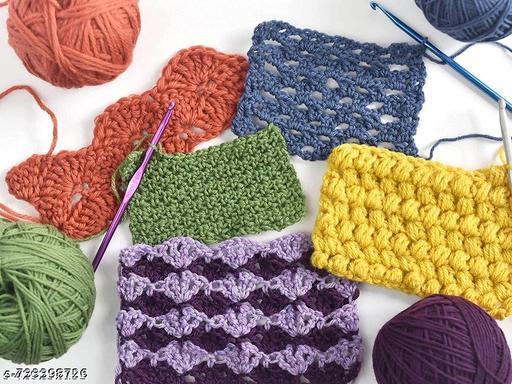 Crochet Kits for Beginners with Crochet Thread , Learn to Crochet Set Supplies DIY Tools,Crocheting Kit for Adults Kids - WYNAMIX store