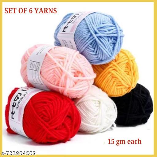 Crochet Kits for Beginners with Crochet Thread , Learn to Crochet Set Supplies DIY Tools, Crocheting Kit for Adults Kids - WYNAMIX store
