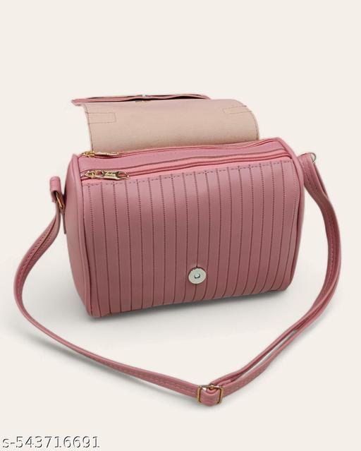 Elite alluring women Coral PU sling bags/Premium PU leather sling bags for women/Designer Crossbody Sling/Full handwork bag/party wear and wedding bag for women - WYNAMIX store