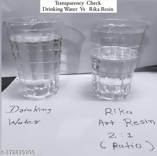 Buy one Get one Free Clear  Art Resin Kit ( set Of 300 Gm 2:1 Ratio ) ( Total Quantity of 600 Gm ) - WYNAMIX store