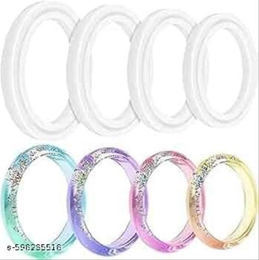 Be Worthy Of Growing Wings Silicone Bangle Resin Mould Set for Jewelry Making | Round Bracelet Epoxy Casting Molds for DIY Handmade Bangles Craft Tool - WYNAMIX store