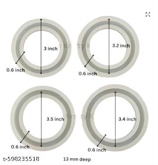 Be Worthy Of Growing Wings Silicone Bangle Resin Mould Set for Jewelry Making | Round Bracelet Epoxy Casting Molds for DIY Handmade Bangles Craft Tool - WYNAMIX store
