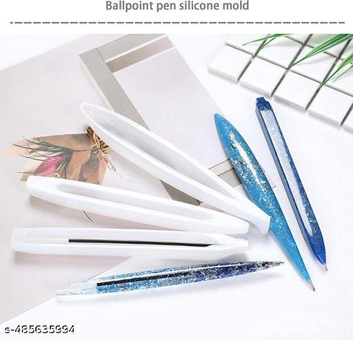 CraftNcreation 3PCS Resin Casting Moulds, 3 Styles Cylinder Shaped Epoxy Mould for DIY Ballpoint Pens, Candle, Keychain, Teacher Student Gift. - WYNAMIX store