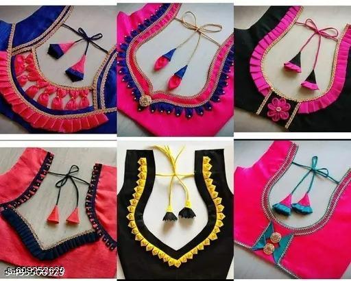 36 Pcs Mix Neck Designs Mix Design Neck Bukram // Neck Pasting // Neck Bukram// Neck Bukram Gala for Sewing, Tailoring, Boutique//neck patch - WYNAMIX store