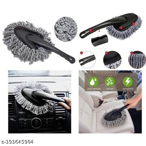 Mini Car Duster - Soft Microfiber Car Dash Duster Brush for Car Cleaning Home Kitchen Computer Cleaning Brush Dusting Tool - WYNAMIX store