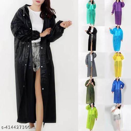 Pack of 2 Unisex Waterproof Raincoat with Hood Cap For Outdoor Travel Portable Suit - WYNAMIX store