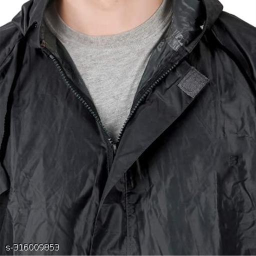  JINSIL Men/Women Stylish Raincoat/Rainwear/Rainsuit/barsaati/Overcoat with Hoods and Side Pocket 100% Waterproof rain Suit for Men/Women - WYNAMIX store