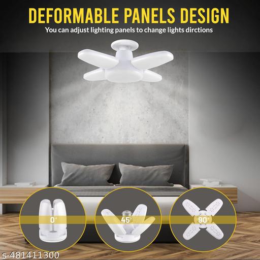 HOME 25 WATT 4 FAN LED  BULB LIGHT DECORATIVE PACK OF 3  - WYNAMIX store