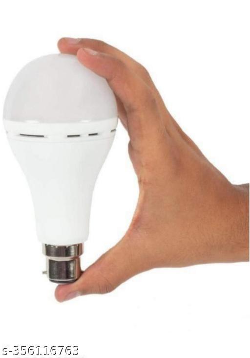 12 Watt AC/DC. Inverter Emergency Rechargeable Bulb. 4 Hr.s Bekup Pack of 2+1 TWO GET ONE FREE - WYNAMIX store