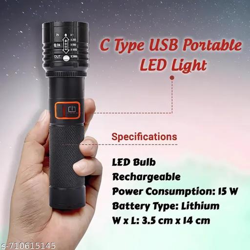 Desk Lamp with Gift Box' – 3-Mode Focus Zoom Torch Light, Adjustable for Emergency Use and Outdoor Activities - WYNAMIX store