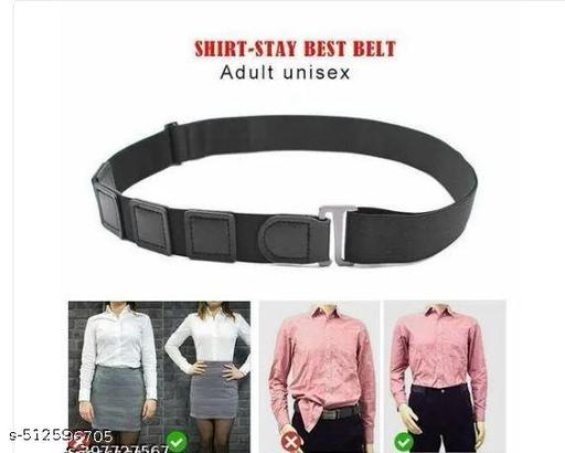 Scheibe Unisex Shirt Tucker Stays Lock Belt Strap Adjustable Elastic Wrinkle-Free Non-Garters Stay Clamps holder keeps. - WYNAMIX store