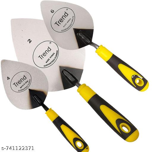 Heavy Duty Garden Trowels | Rust Resistant Steel Hand Shovels with Ergonomic Handle | Digging Planting Tools for Home Balcony Terrace Garden - WYNAMIX store