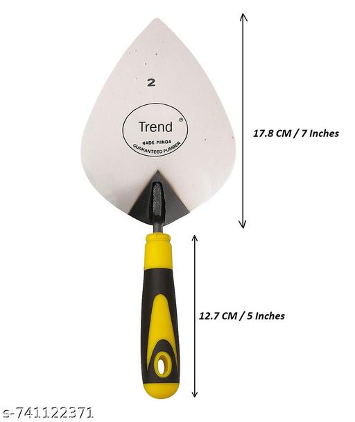 Heavy Duty Garden Trowels | Rust Resistant Steel Hand Shovels with Ergonomic Handle | Digging Planting Tools for Home Balcony Terrace Garden - WYNAMIX store